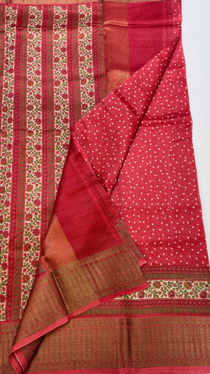 Chanderi Butter Silk Saree