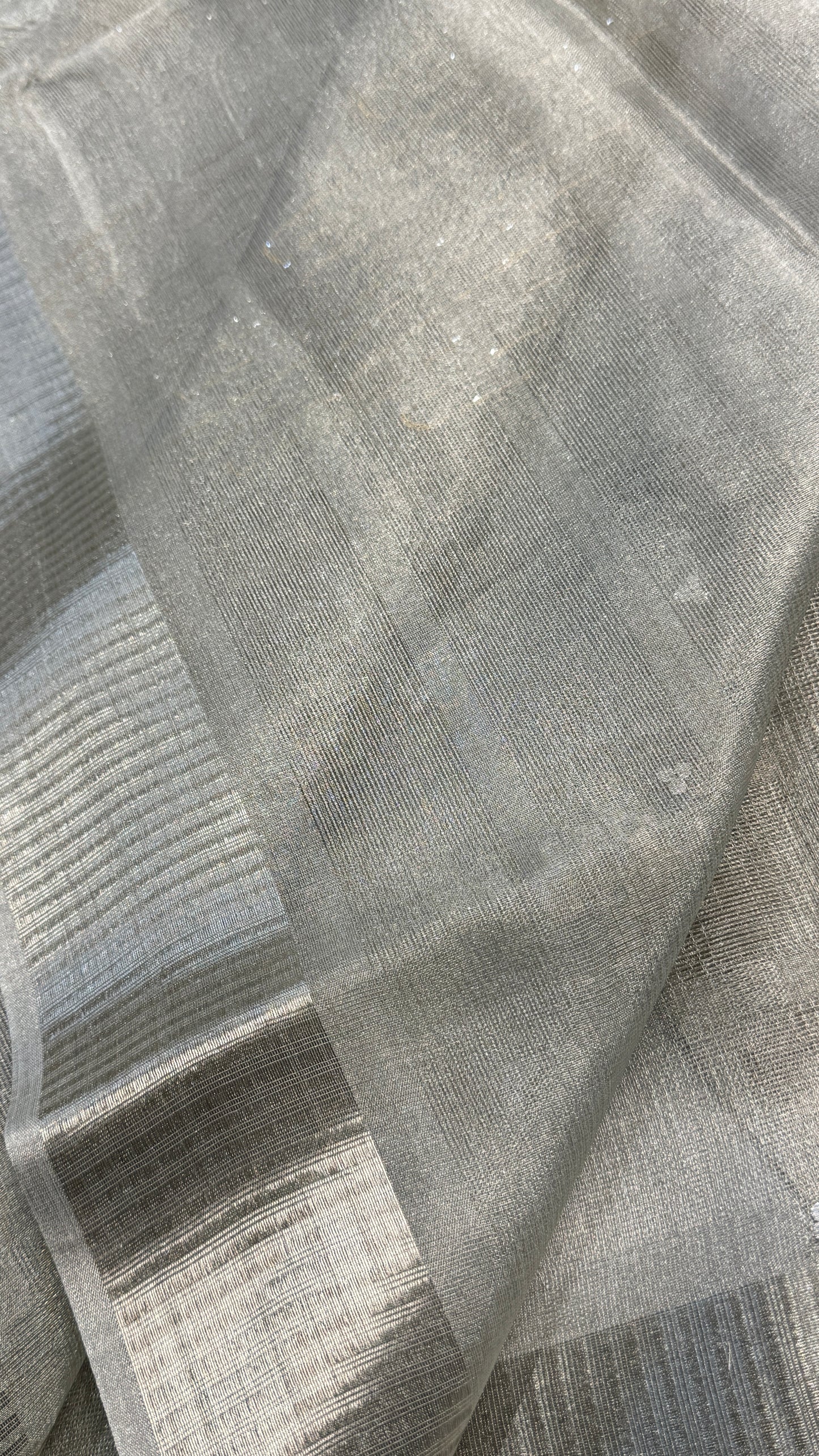 Tissue Silk Saree with Sequins work