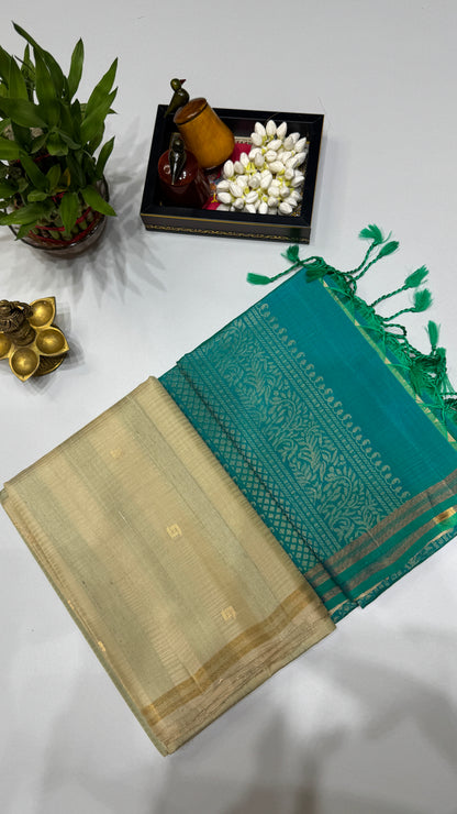 Handloom Jute Silk Saree