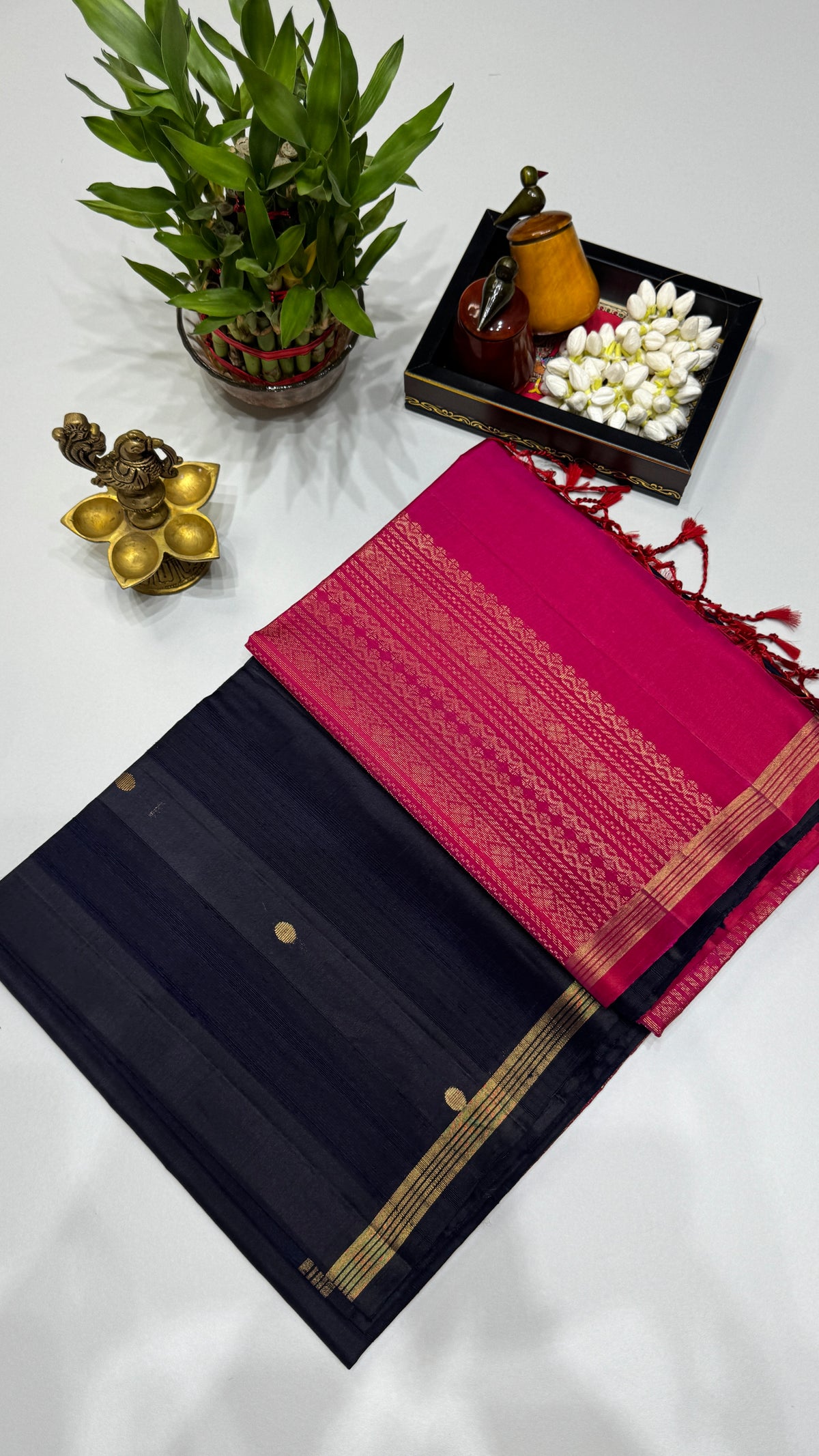 Handloom Jute Silk Saree