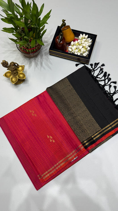 Handloom Jute Silk Saree