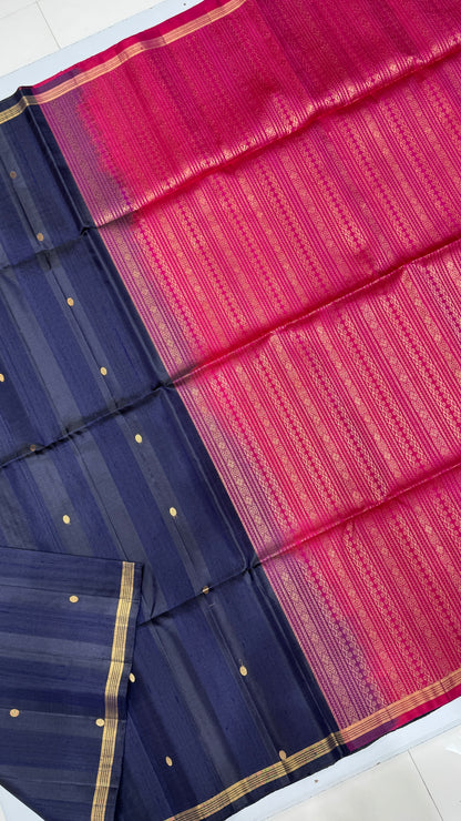 Handloom Jute Silk Saree