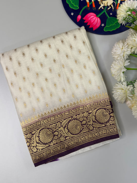 Semi Georgette Saree