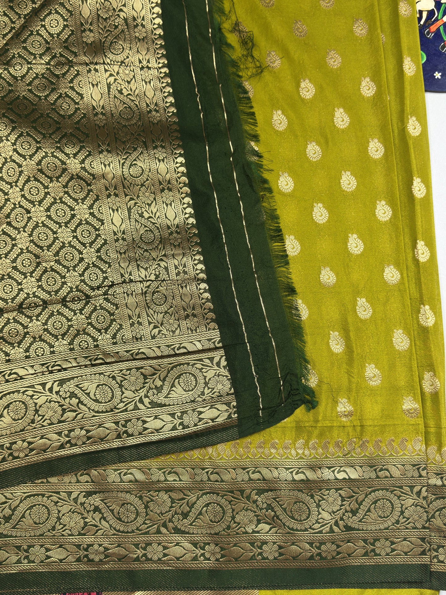 Semi Georgette Saree