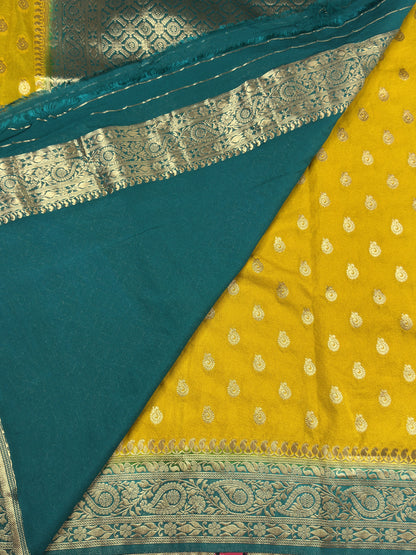 Semi Georgette Saree