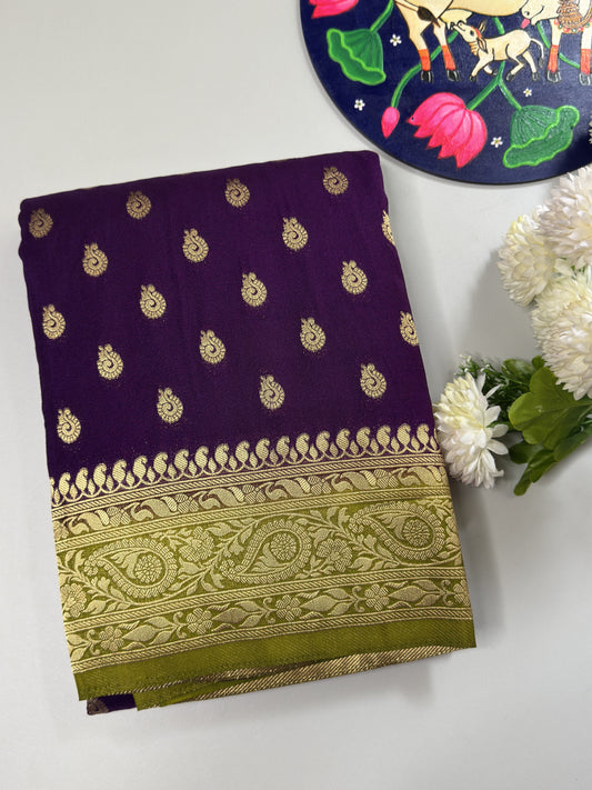Semi Georgette Saree
