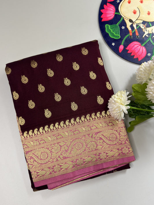 Semi Georgette Saree