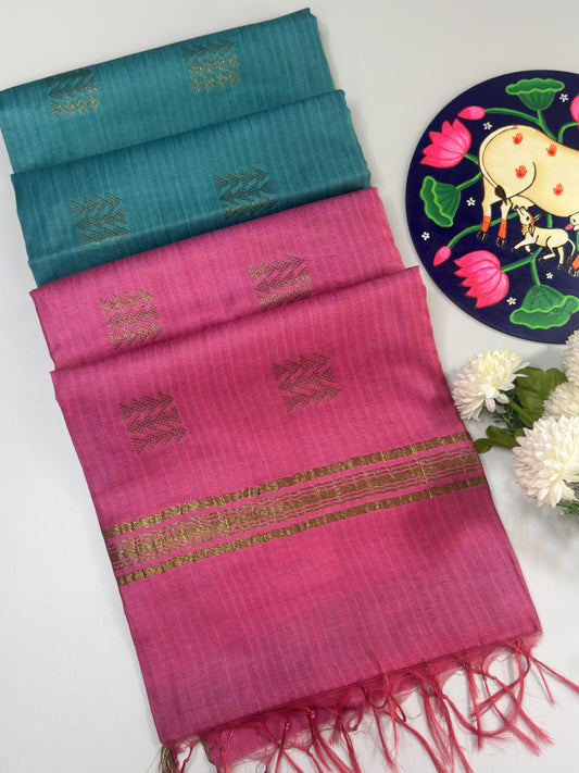 Semi Tussar Saree