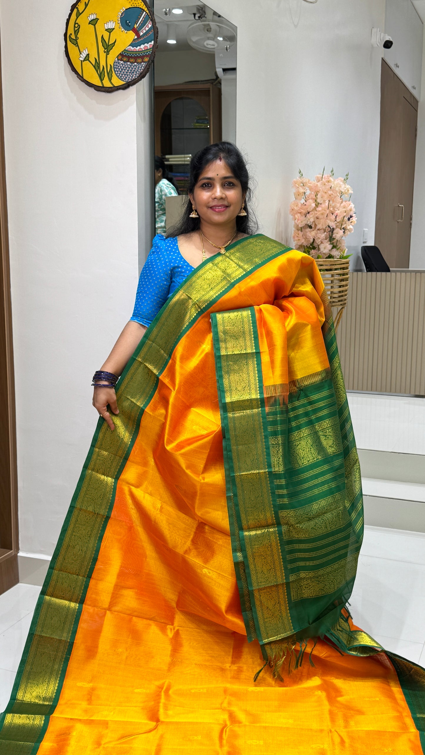Pure Silk Cotton Saree