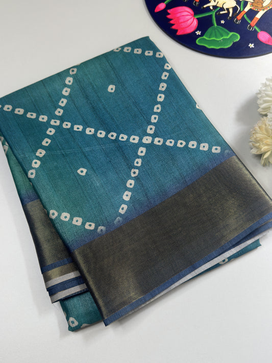 Semi Tussar Saree