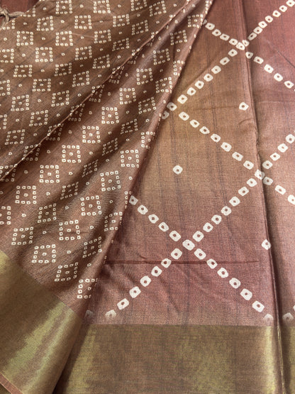 Semi Tussar Saree