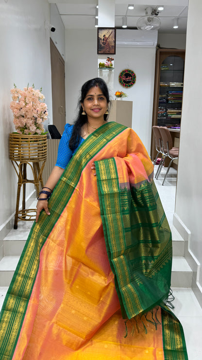 Buttas Pure Silk Cotton Saree