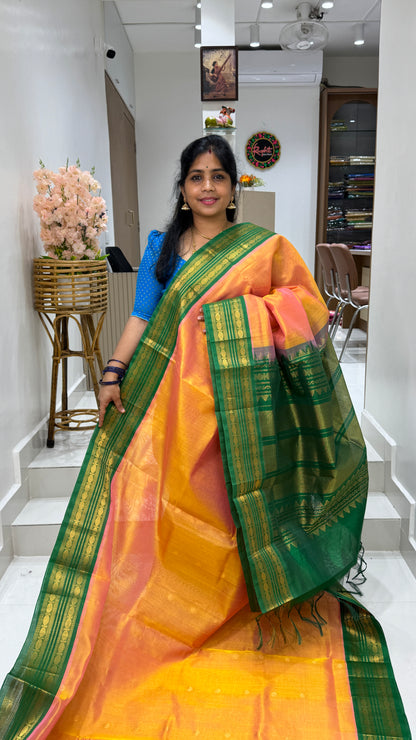 Buttas Pure Silk Cotton Saree