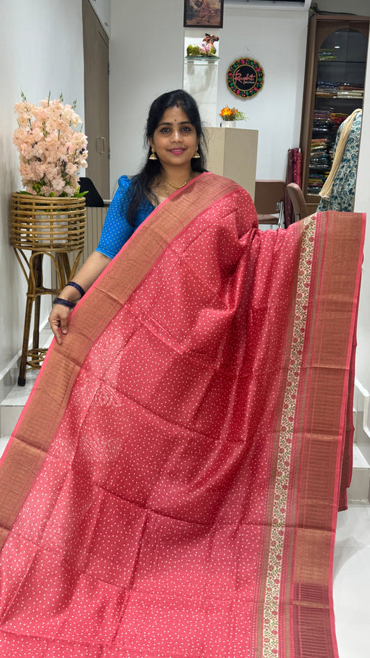 Chanderi Butter Silk Saree