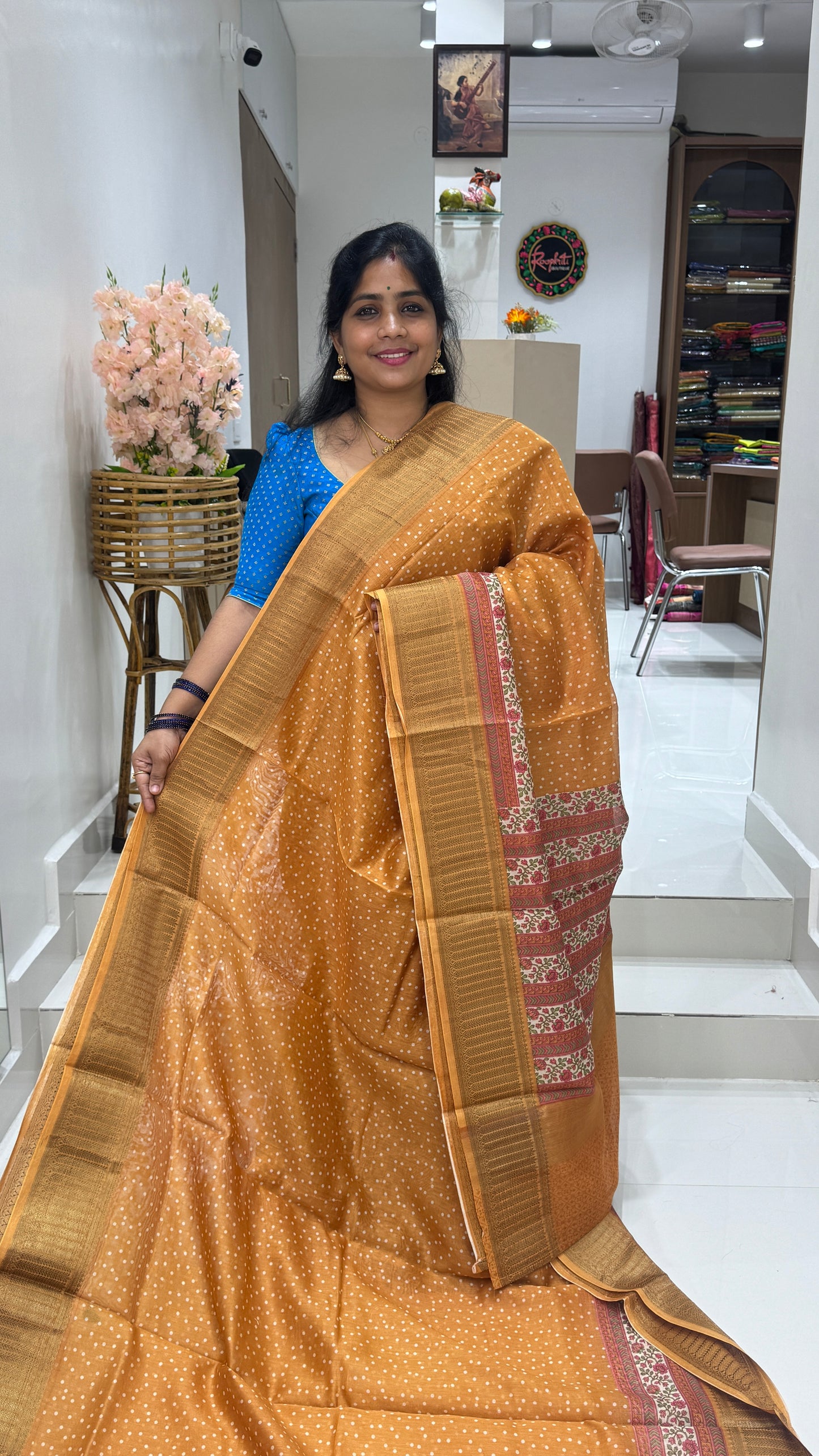 Chanderi Butter Silk Saree