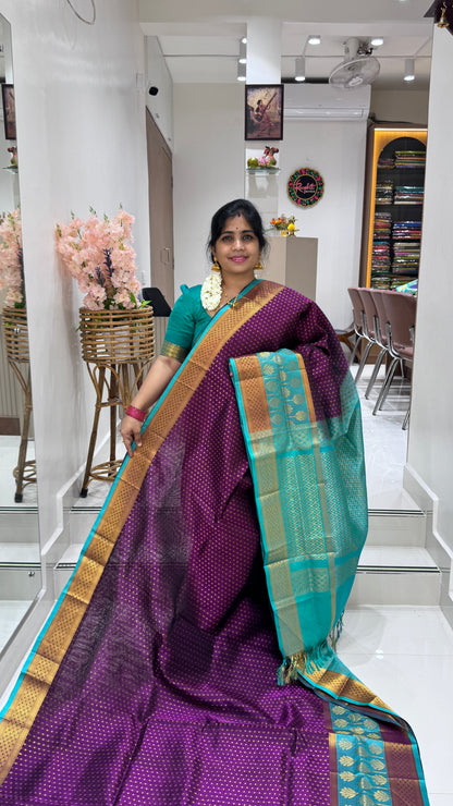 Thousand Buttas Pure Silk Cotton Saree