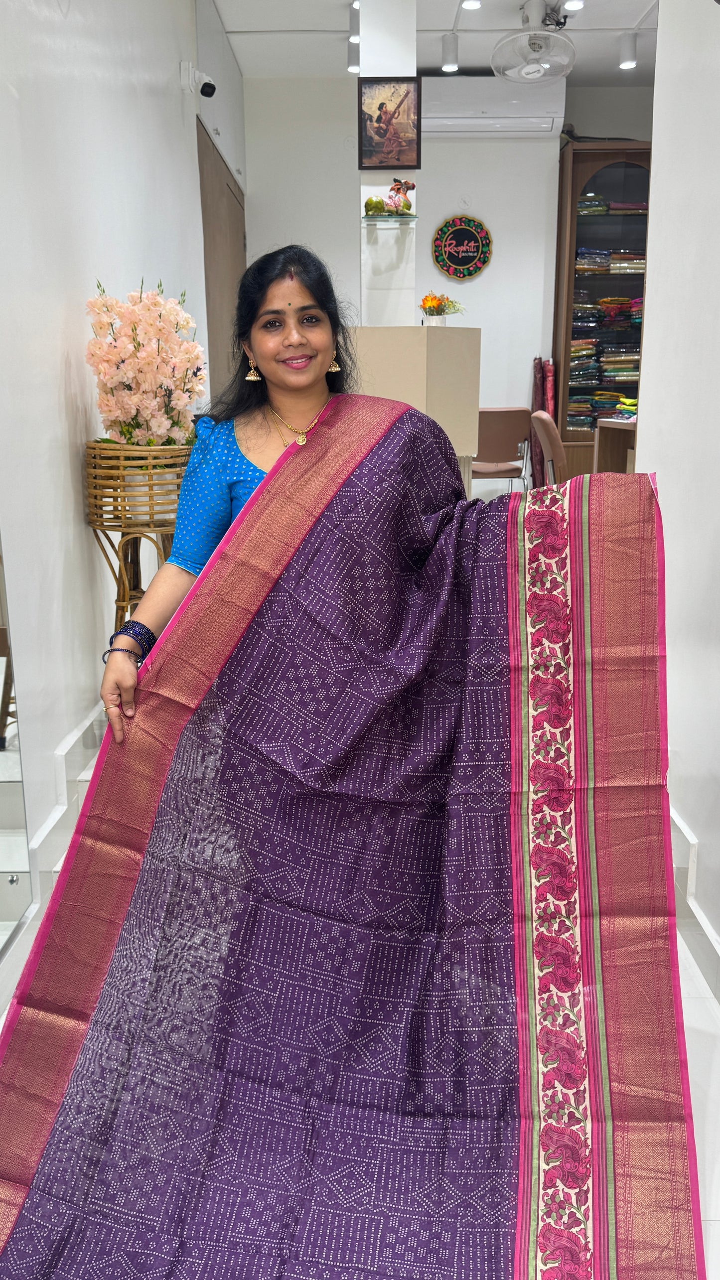 Chanderi Butter Silk Saree
