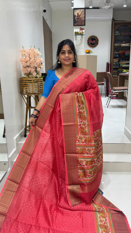 Chanderi Butter Silk Saree