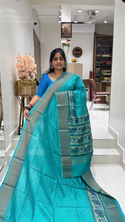 Chanderi Butter Silk Saree