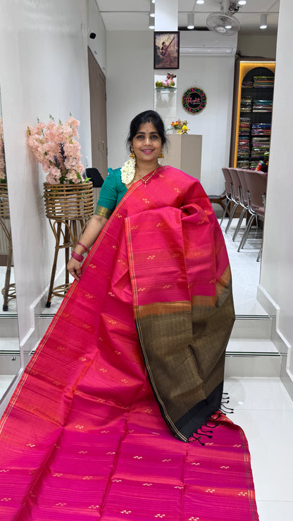 Handloom Jute Silk Saree