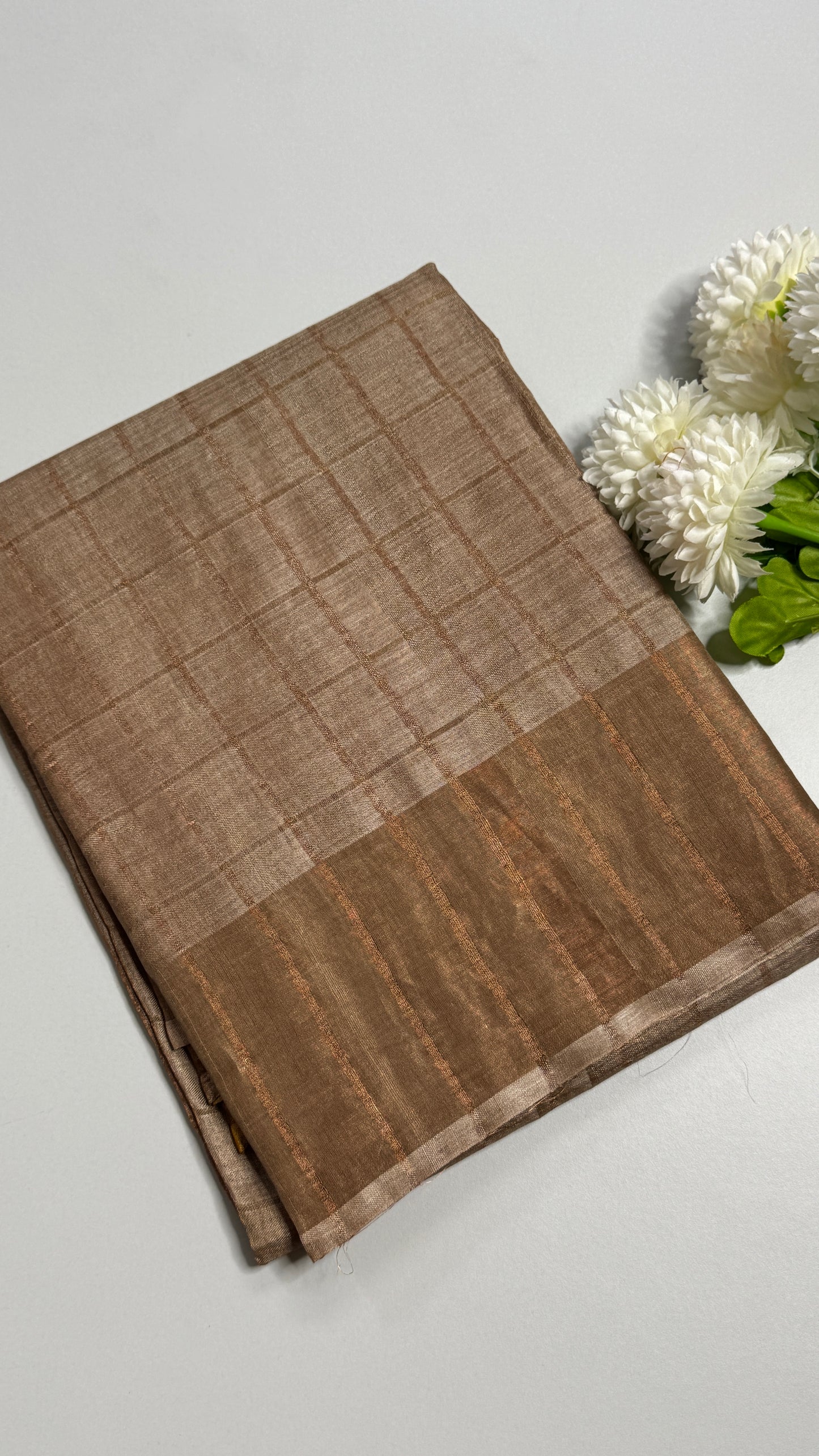 Handloom Pure Tussar Silk Saree