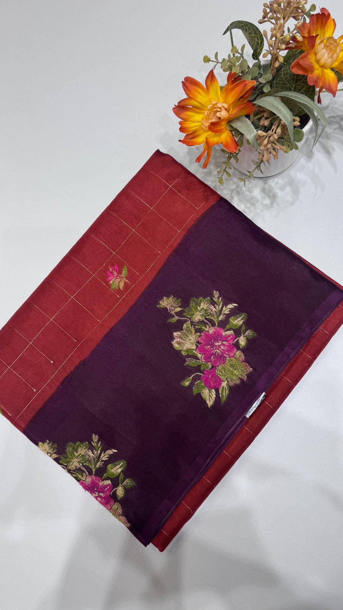 Semi Tussar Saree