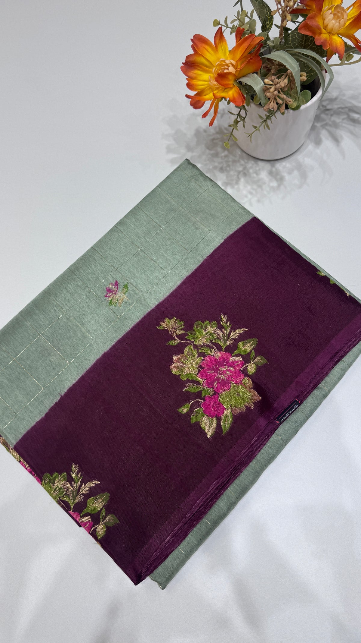 Semi Tussar Saree
