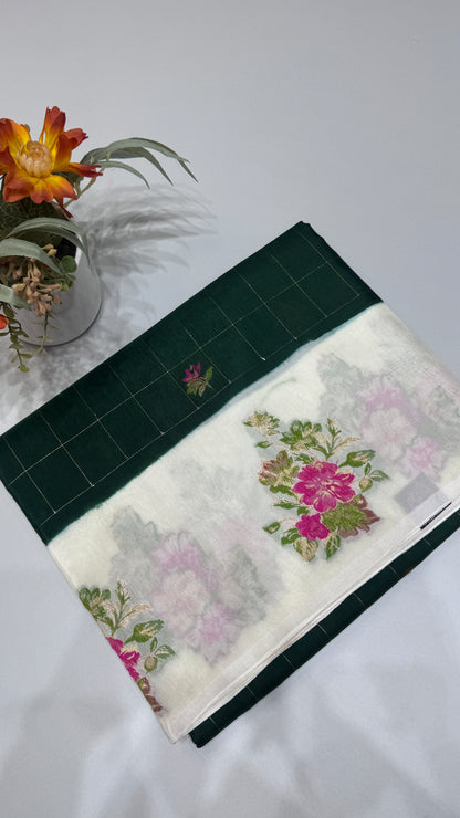 Semi Tussar Saree