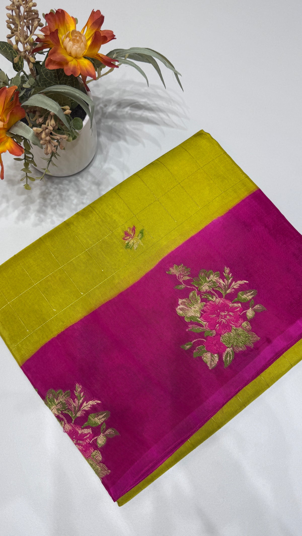 Semi Tussar Saree