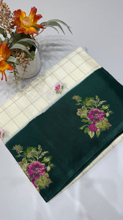 Semi Tussar Saree