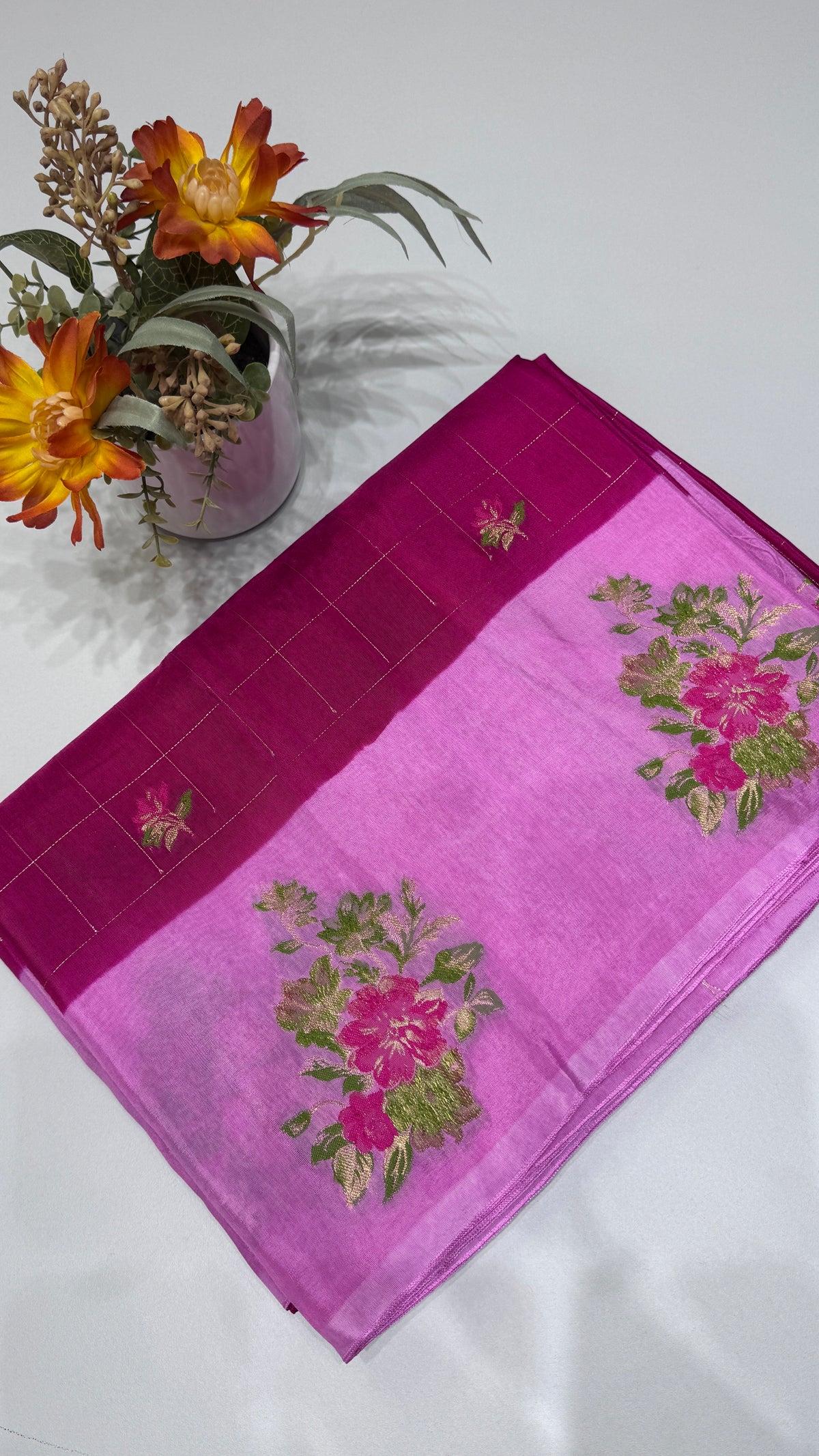 Semi Tussar Saree