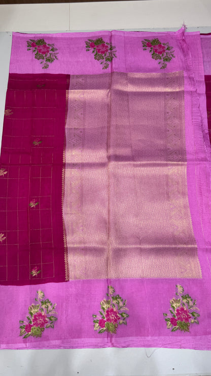 Semi Tussar Saree