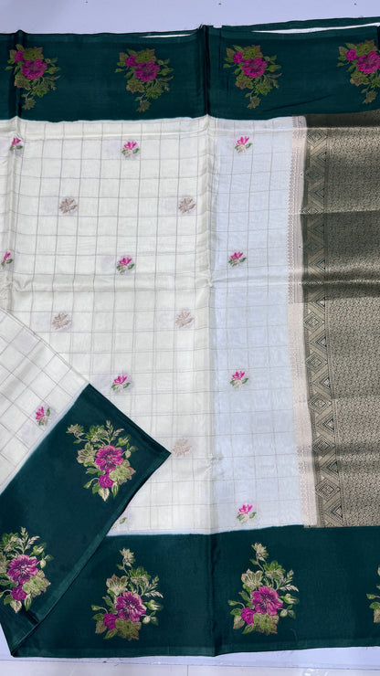Semi Tussar Saree
