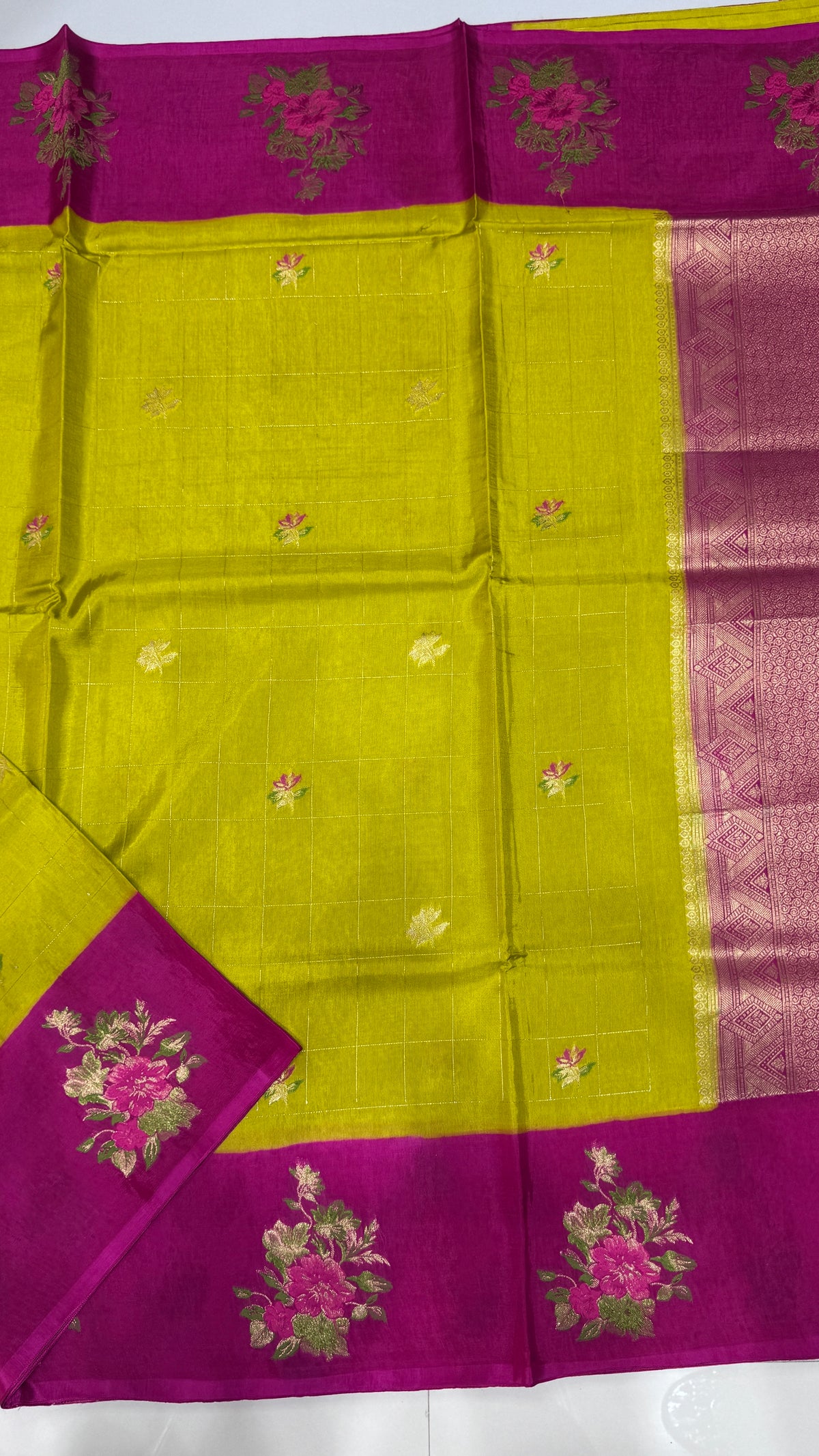 Semi Tussar Saree