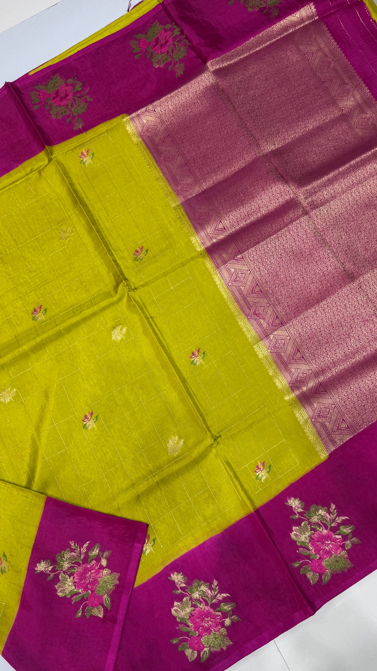 Semi Tussar Saree