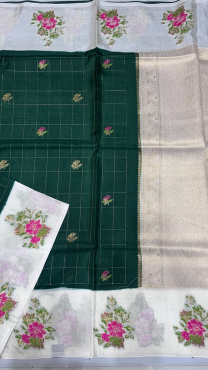 Semi Tussar Saree