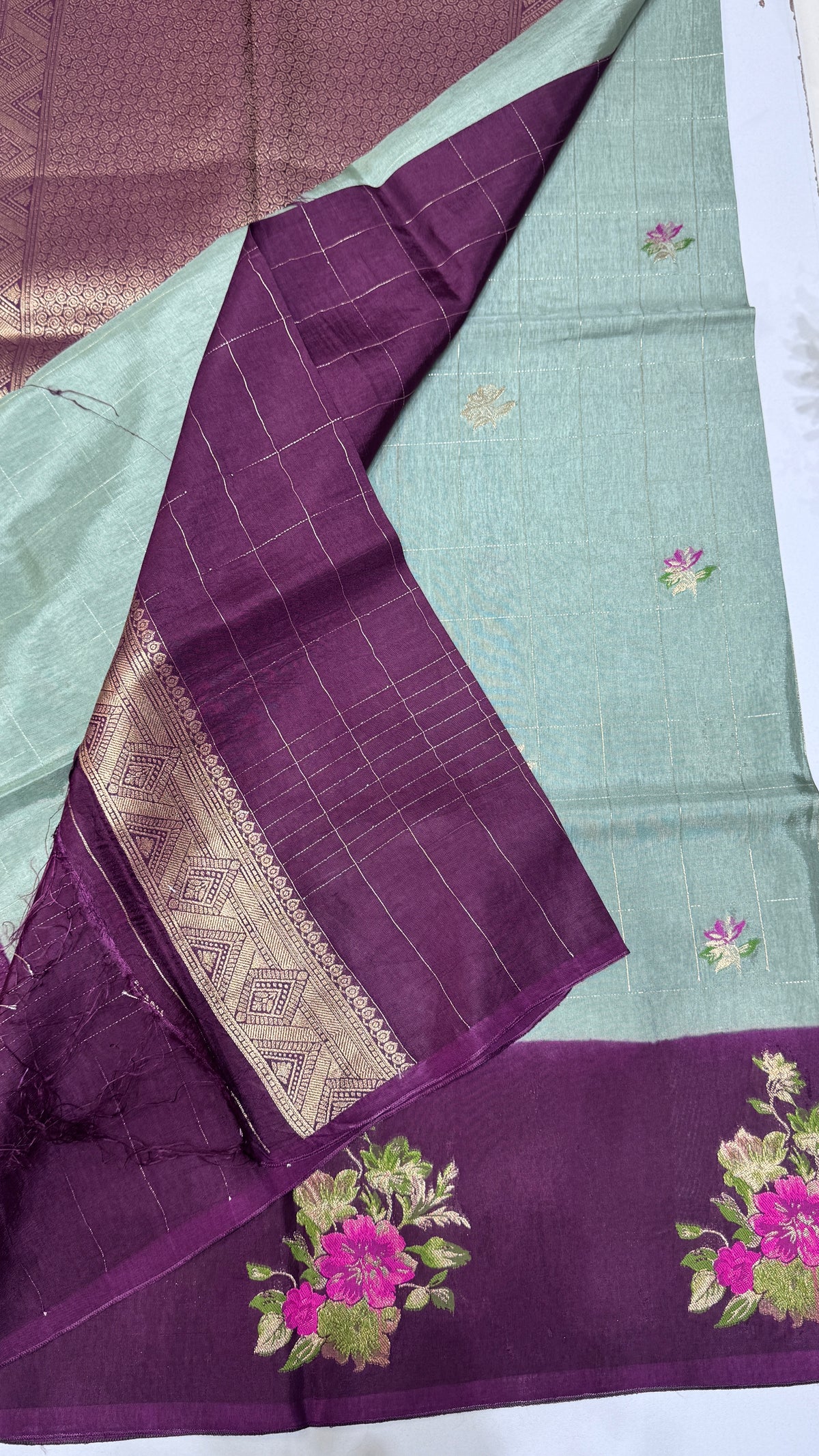 Semi Tussar Saree