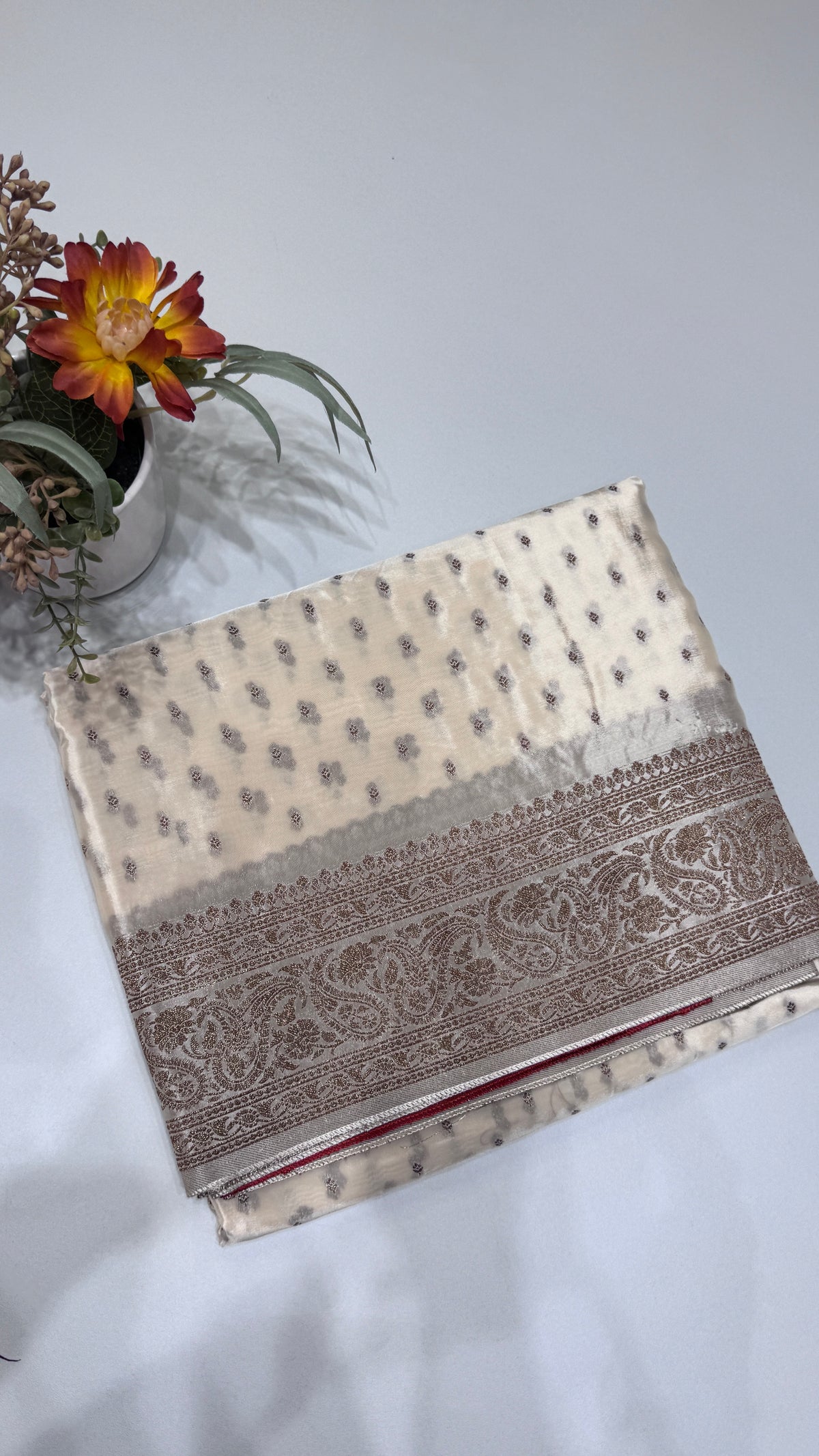 Banaras Crepe Silk Saree