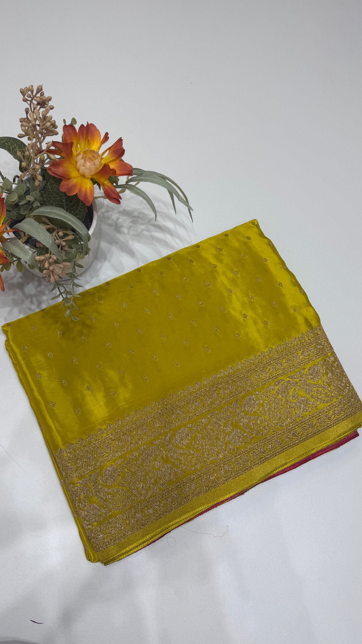 Banaras Crepe Silk Saree