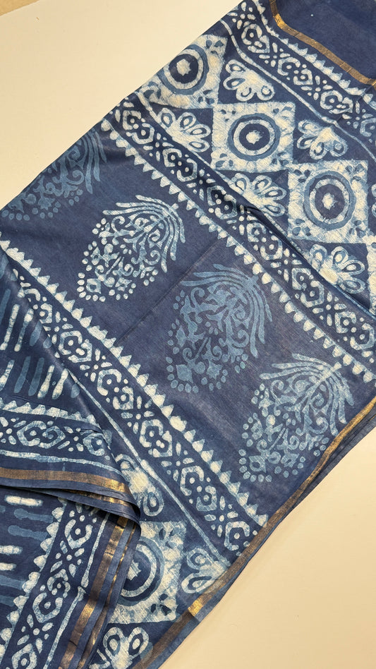 Dabu Printed Saree