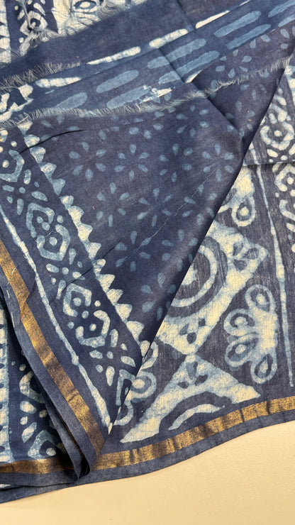 Dabu Printed Saree