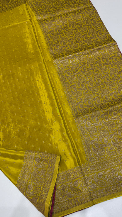 Banaras Crepe Silk Saree