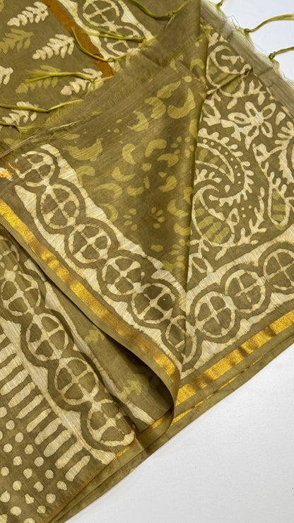 Dabu Printed Saree