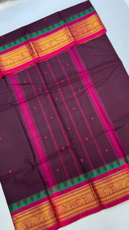Chettinad Cotton Saree