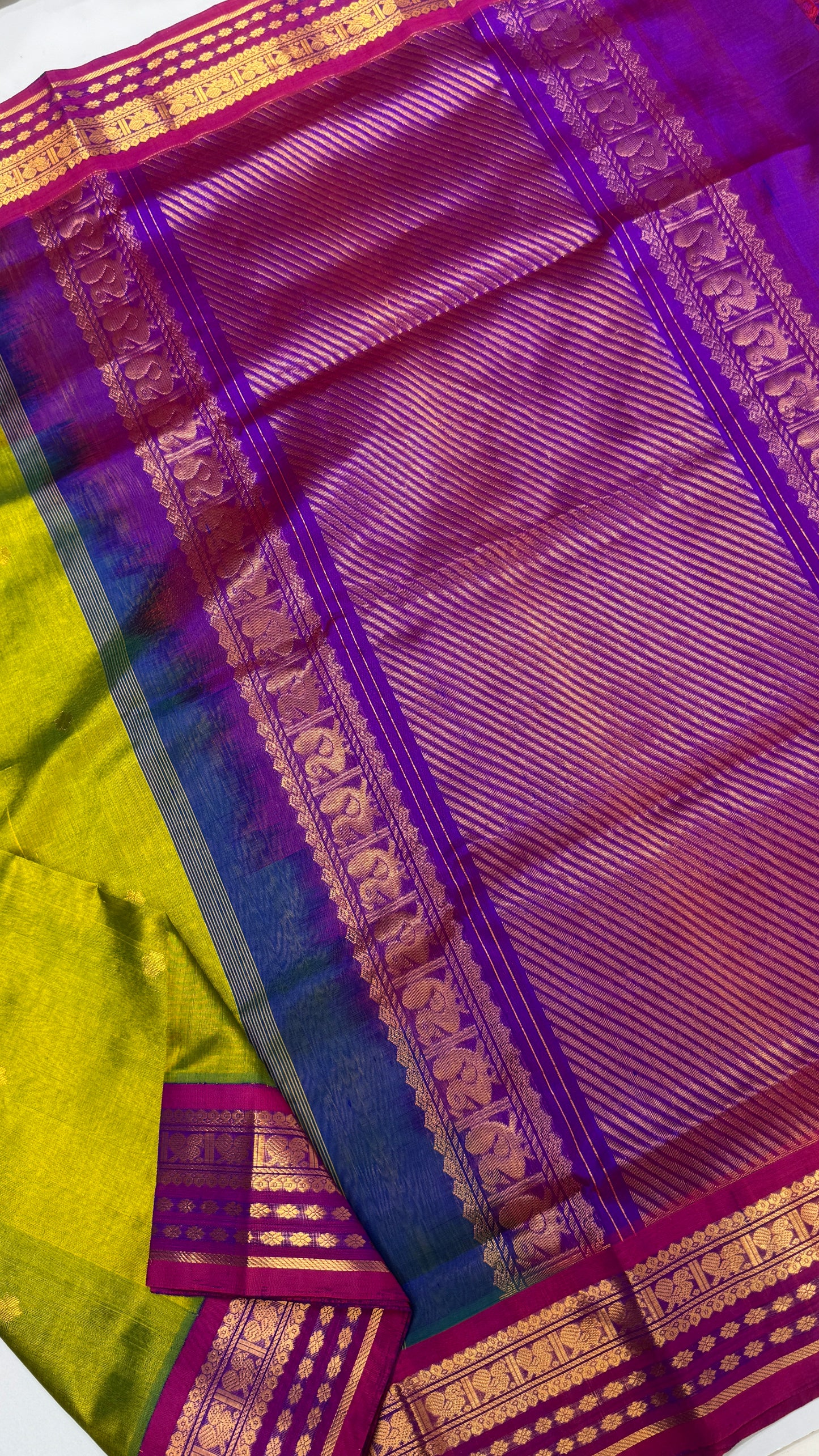 Buttas Pure Silk Cotton Saree
