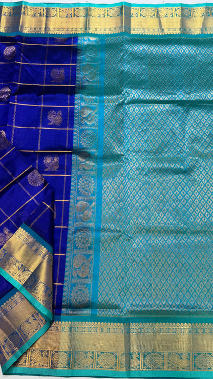 Mayil & Chakram Butta Pure Silk Cotton Saree