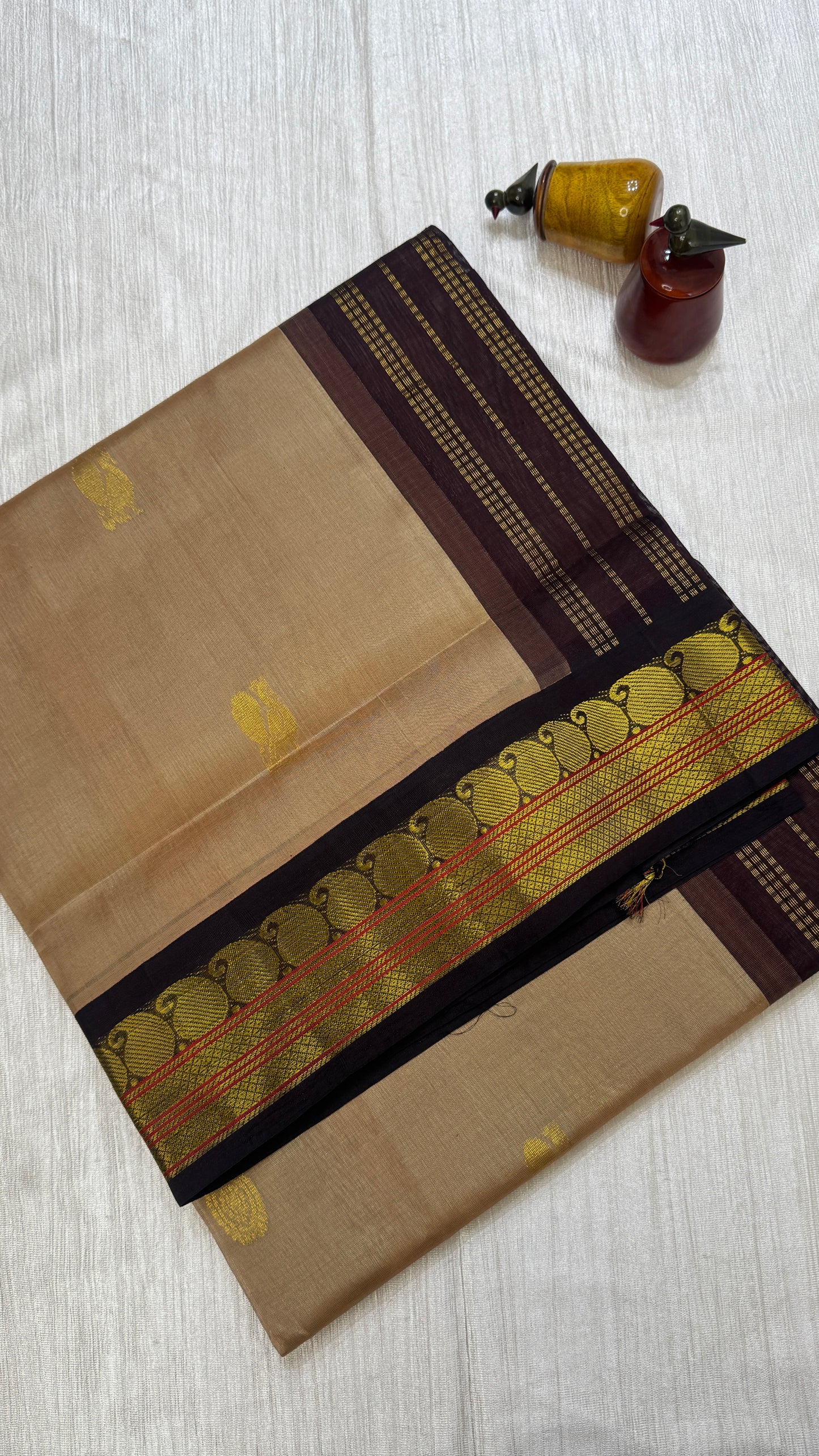 Buttas Pure Silk Cotton Saree