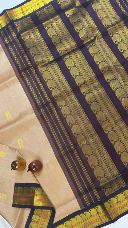 Buttas Pure Silk Cotton Saree
