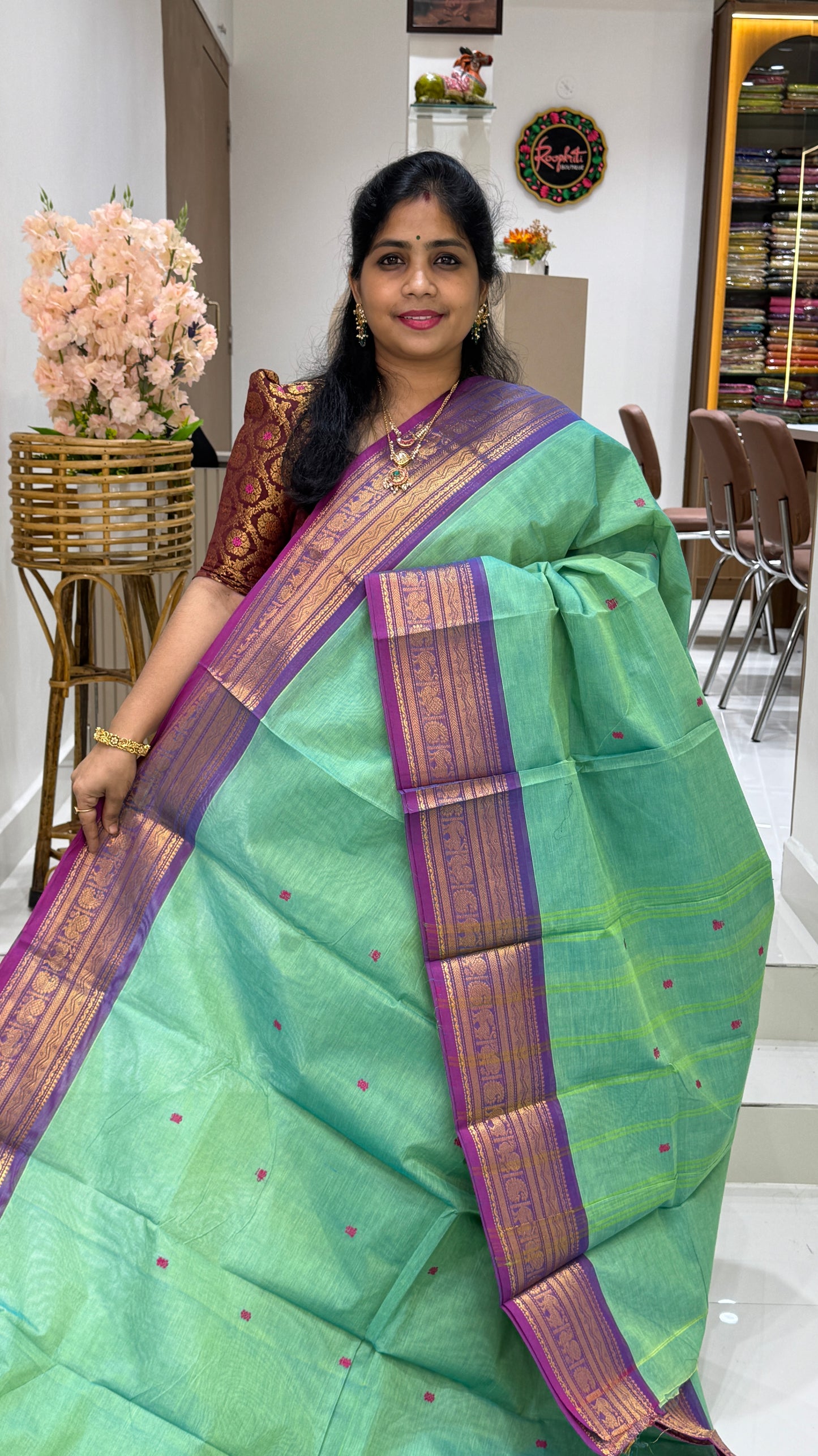 Chettinad Cotton Saree