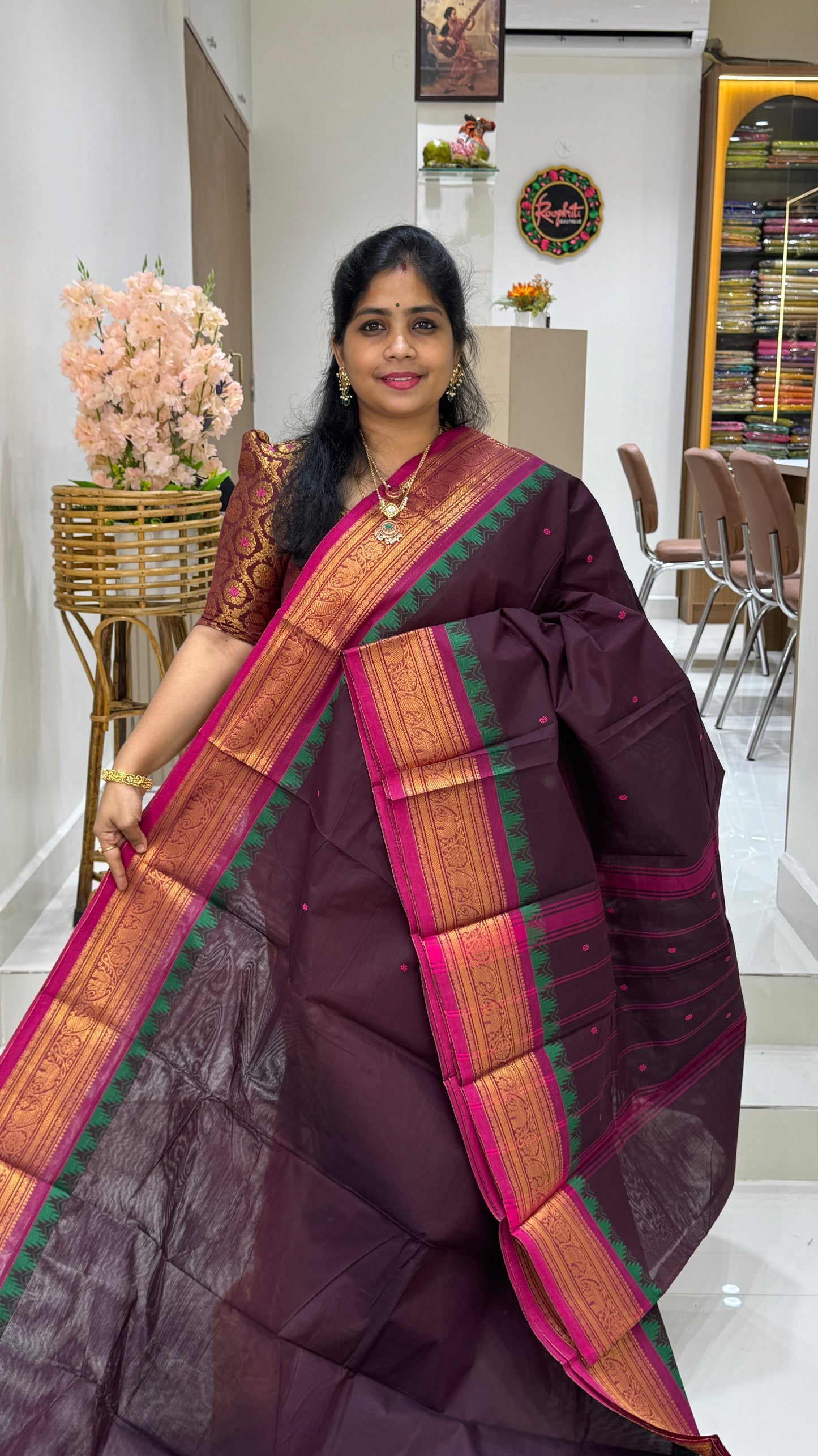 Chettinad Cotton Saree